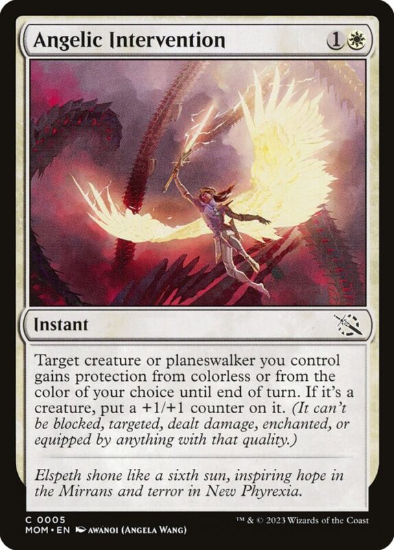 Angelic Intervention — mom 5 — Magic The Gathering TCG