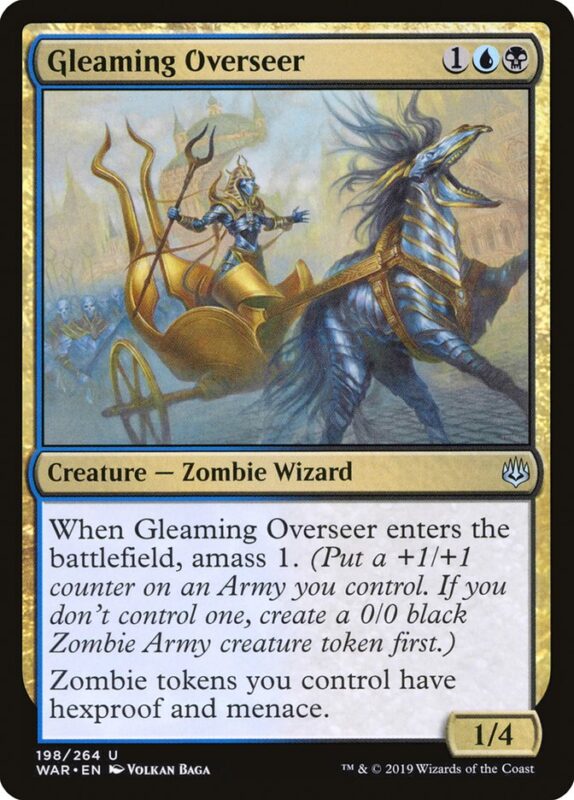 Gleaming Overseer — war 198 — Magic The Gathering TCG