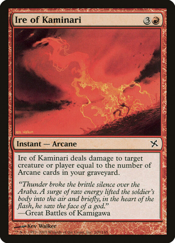 Ire of Kaminari — bok 109 — Magic The Gathering TCG
