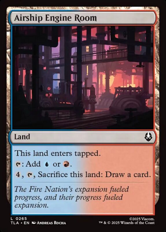 Airship Engine Room — tla 265 — Magic The Gathering TCG