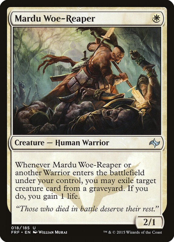 Mardu Woe-Reaper — frf 18 — Magic The Gathering TCG