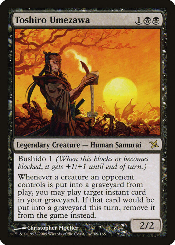 Toshiro Umezawa — bok 89 — Magic The Gathering TCG