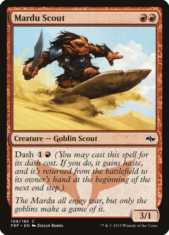 Mardu Scout — frf 108 — Magic The Gathering TCG