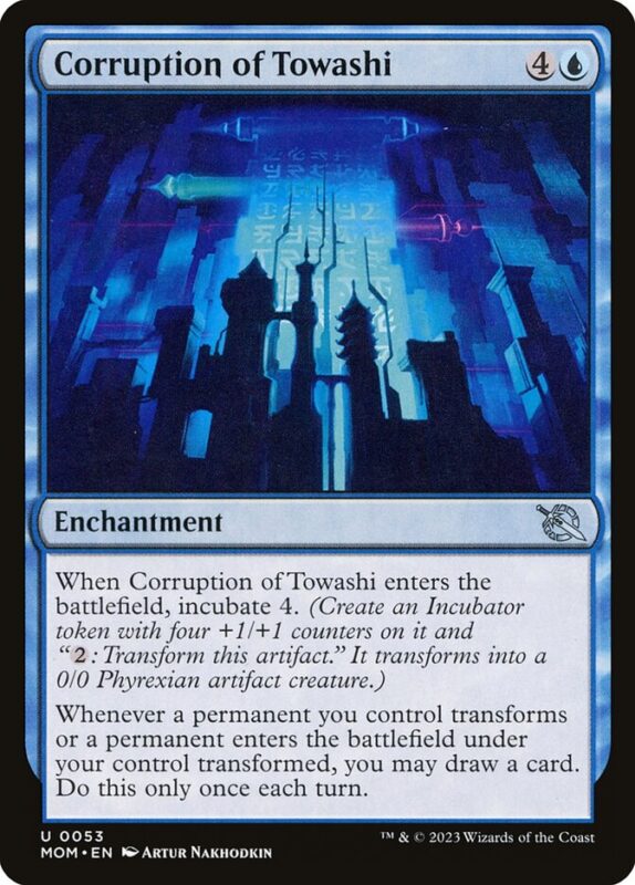 Corruption of Towashi — mom 53 — Magic The Gathering TCG