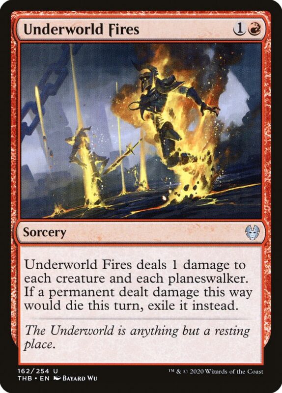 Underworld Fires — thb 162 — Magic The Gathering TCG