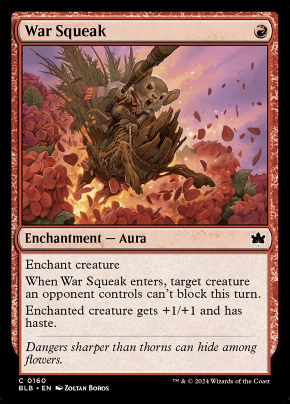 War Squeak — blb 160 — Magic The Gathering TCG