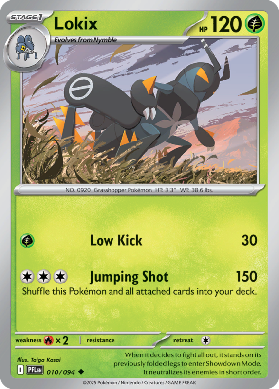 Lokix — me2 10 — Pokémon TCG