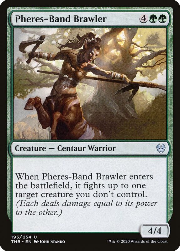 Pheres-Band Brawler — thb 193 — Magic The Gathering TCG
