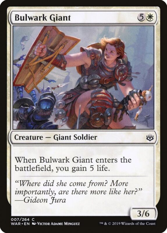 Bulwark Giant — war 7 — Magic The Gathering TCG