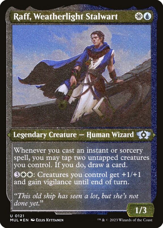 Raff, Weatherlight Stalwart — mul 121 — Magic The Gathering TCG