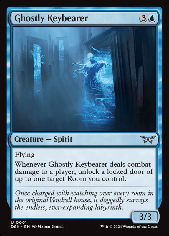 Ghostly Keybearer — dsk 61 — Magic The Gathering TCG