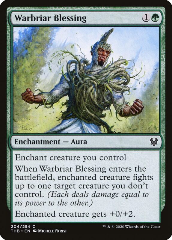 Warbriar Blessing — thb 204 — Magic The Gathering TCG