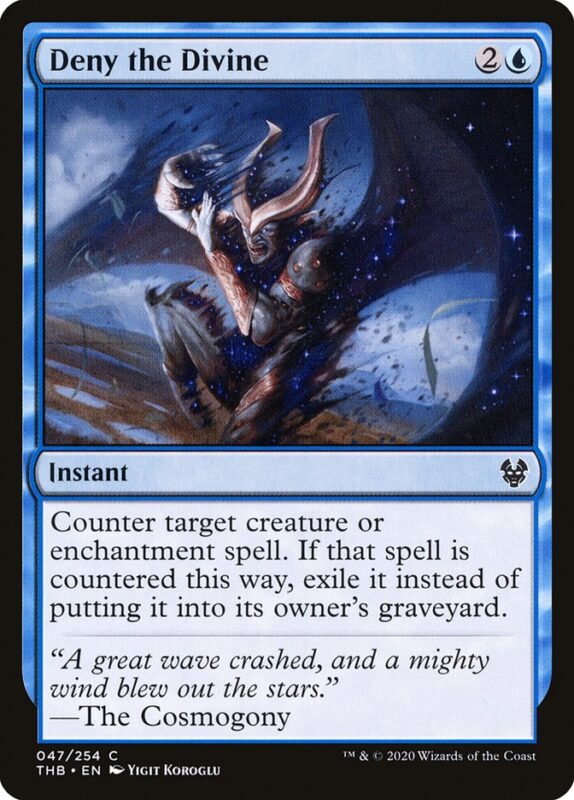 Deny the Divine — thb 47 — Magic The Gathering TCG
