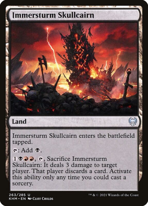 Immersturm Skullcairn — khm 263 — Magic The Gathering TCG