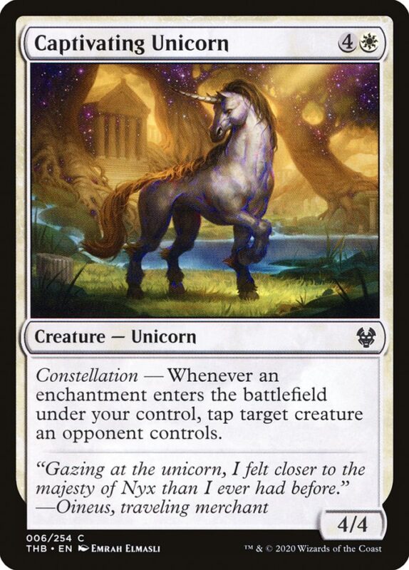 Captivating Unicorn — thb 6 — Magic The Gathering TCG