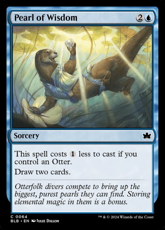 Pearl of Wisdom — blb 64 — Magic The Gathering TCG