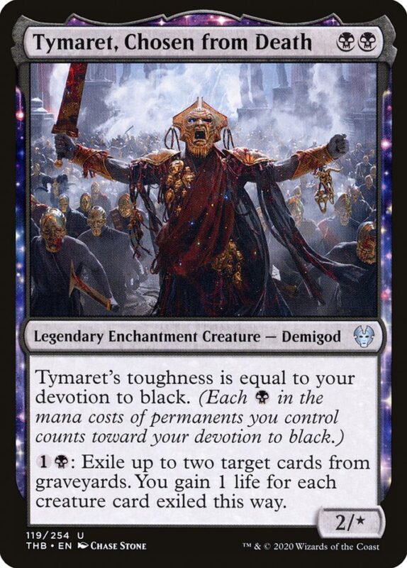 Tymaret, Chosen from Death — thb 119 — Magic The Gathering TCG