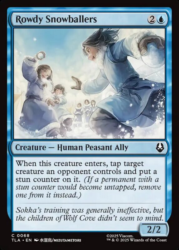 Rowdy Snowballers — tla 68 — Magic The Gathering TCG