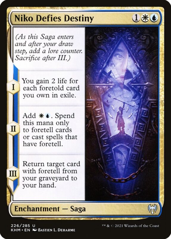 Niko Defies Destiny — khm 226 — Magic The Gathering TCG