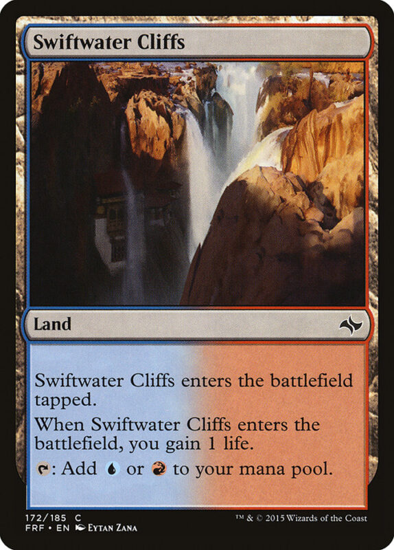 Swiftwater Cliffs — frf 172 — Magic The Gathering TCG