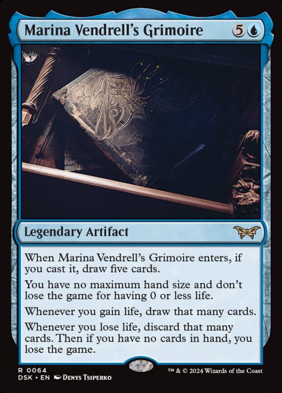 Marina Vendrell's Grimoire — dsk 64 — Magic The Gathering TCG