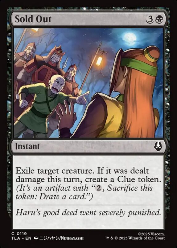 Sold Out — tla 119 — Magic The Gathering TCG