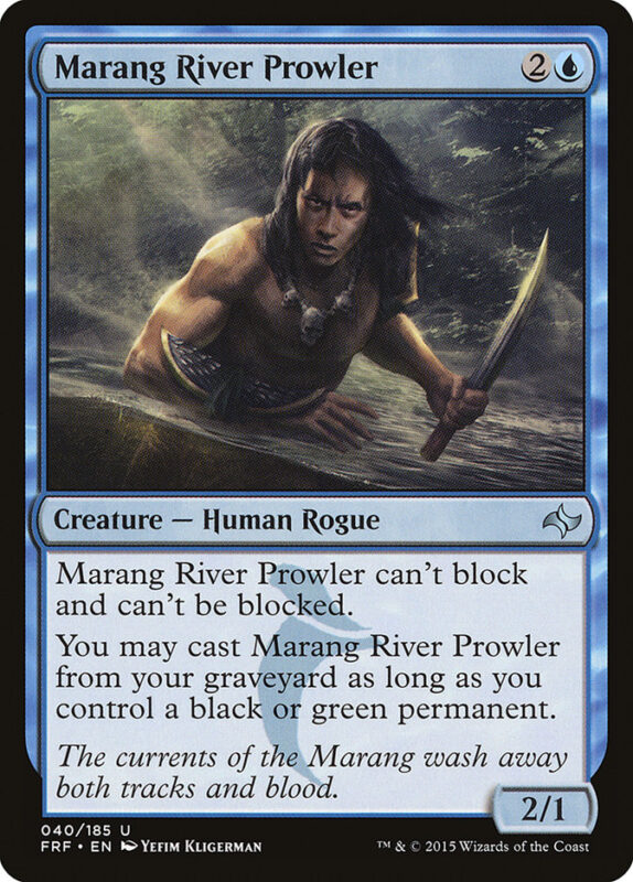 Marang River Prowler — frf 40 — Magic The Gathering TCG