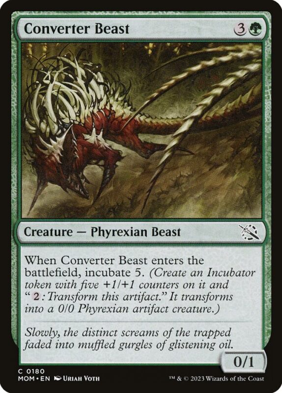 Converter Beast — mom 180 — Magic The Gathering TCG