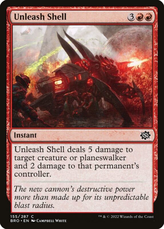 Unleash Shell — bro 155 — Magic The Gathering TCG