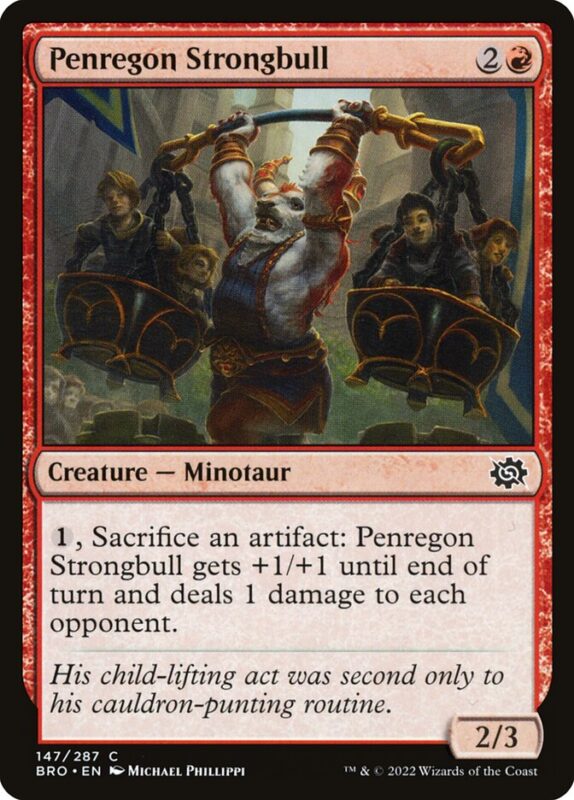 Penregon Strongbull — bro 147 — Magic The Gathering TCG
