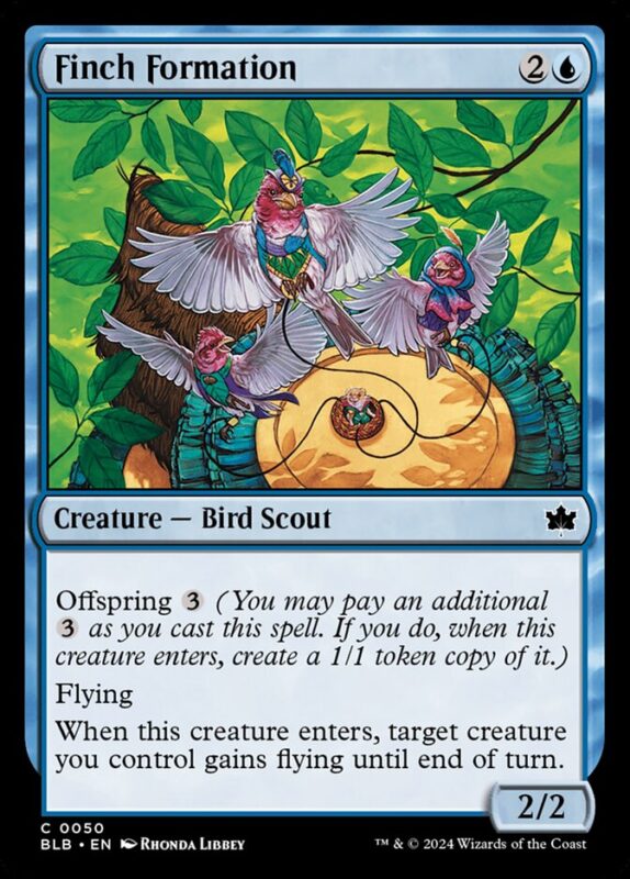 Finch Formation — blb 50 — Magic The Gathering TCG