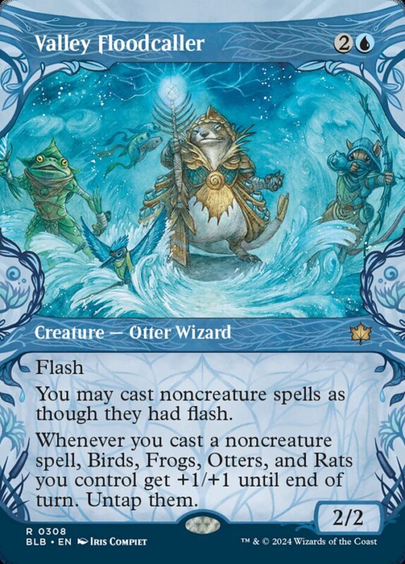 Valley Floodcaller — blb 308 — Magic The Gathering TCG