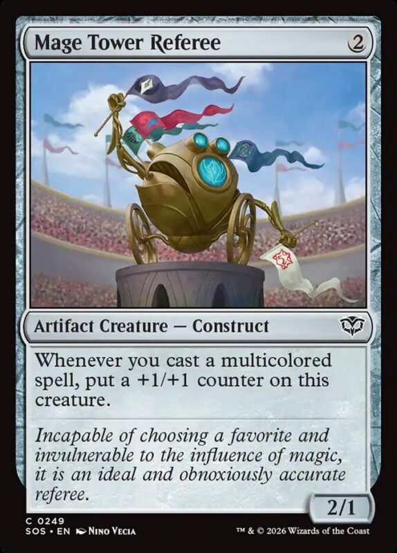 Mage Tower Referee — sos 249 — Magic The Gathering TCG