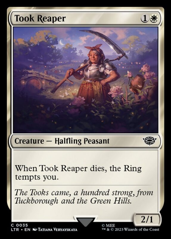 Took Reaper — ltr 35 — Magic The Gathering TCG
