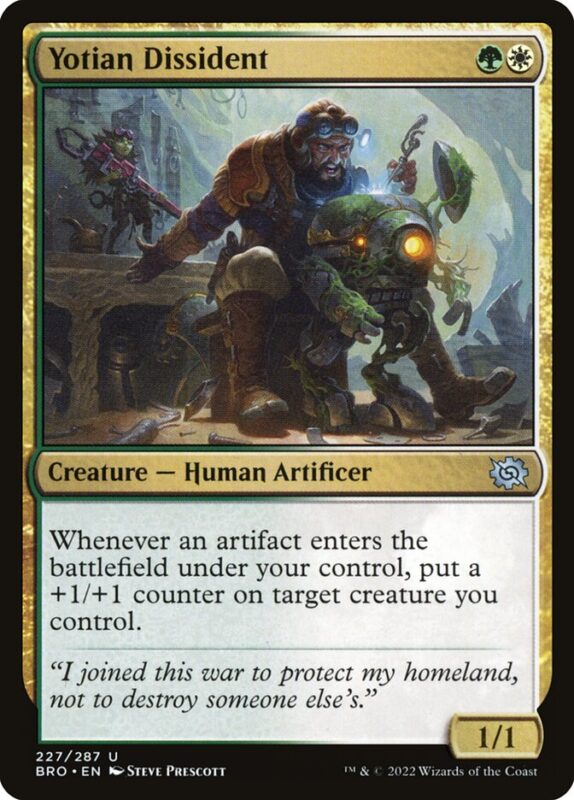 Yotian Dissident — bro 227 — Magic The Gathering TCG