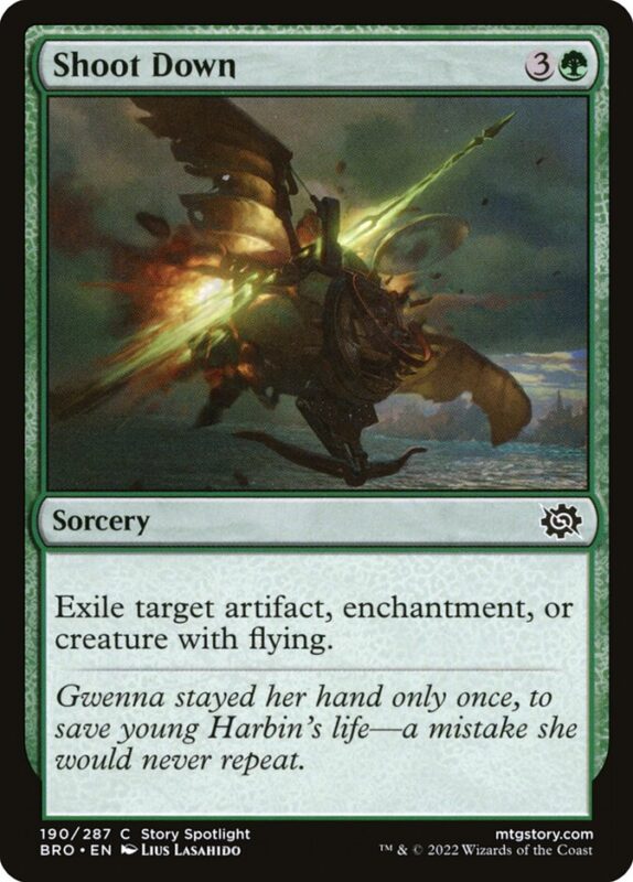 Shoot Down — bro 190 — Magic The Gathering TCG