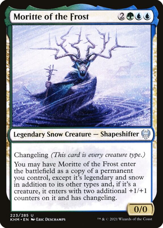 Moritte of the Frost — khm 223 — Magic The Gathering TCG