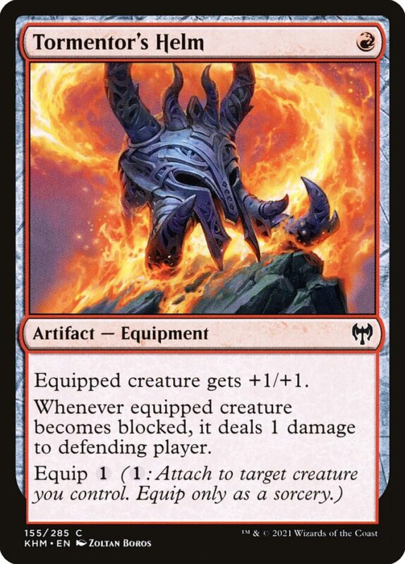 Tormentor's Helm — khm 155 — Magic The Gathering TCG