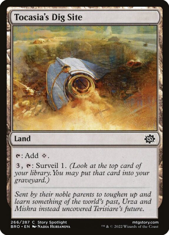 Tocasia's Dig Site — bro 266 — Magic The Gathering TCG