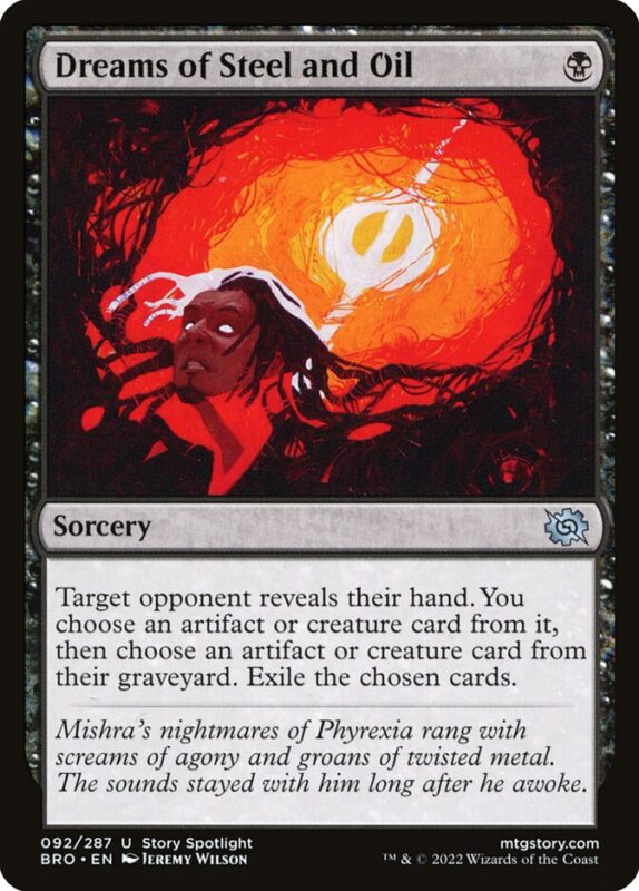 Dreams of Steel and Oil — bro 92 — Magic The Gathering TCG