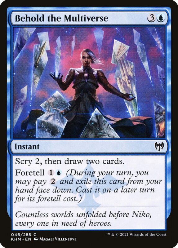 Behold the Multiverse — khm 46 — Magic The Gathering TCG