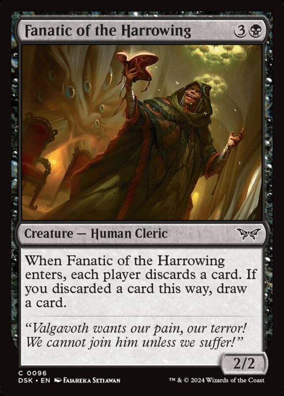 Fanatic of the Harrowing — dsk 96 — Magic The Gathering TCG