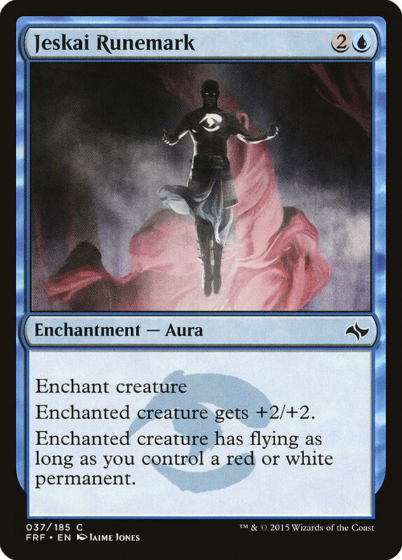 Jeskai Runemark — frf 37 — Magic The Gathering TCG