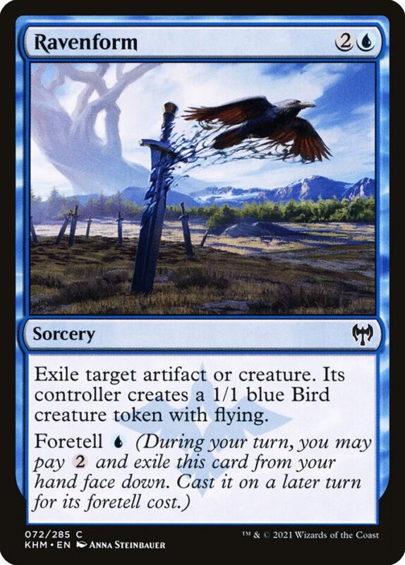Ravenform — khm 72 — Magic The Gathering TCG