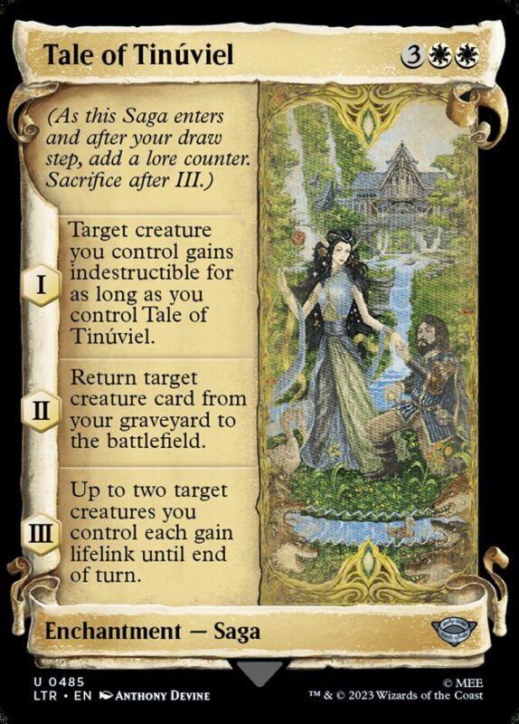 Tale of Tinúviel — ltr 485 — Magic The Gathering TCG