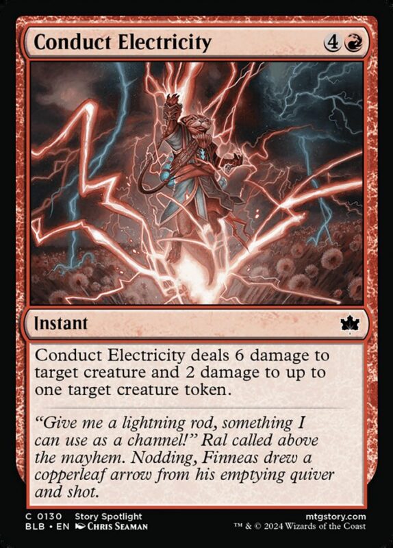 Conduct Electricity — blb 130 — Magic The Gathering TCG