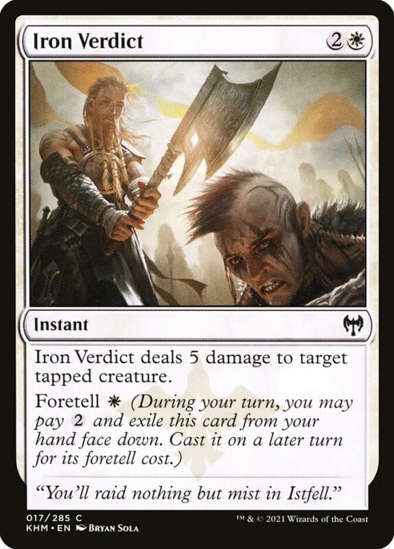 Iron Verdict — khm 17 — Magic The Gathering TCG