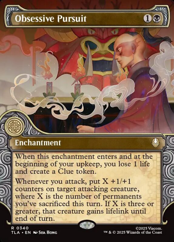 Obsessive Pursuit — tla 340 — Magic The Gathering TCG