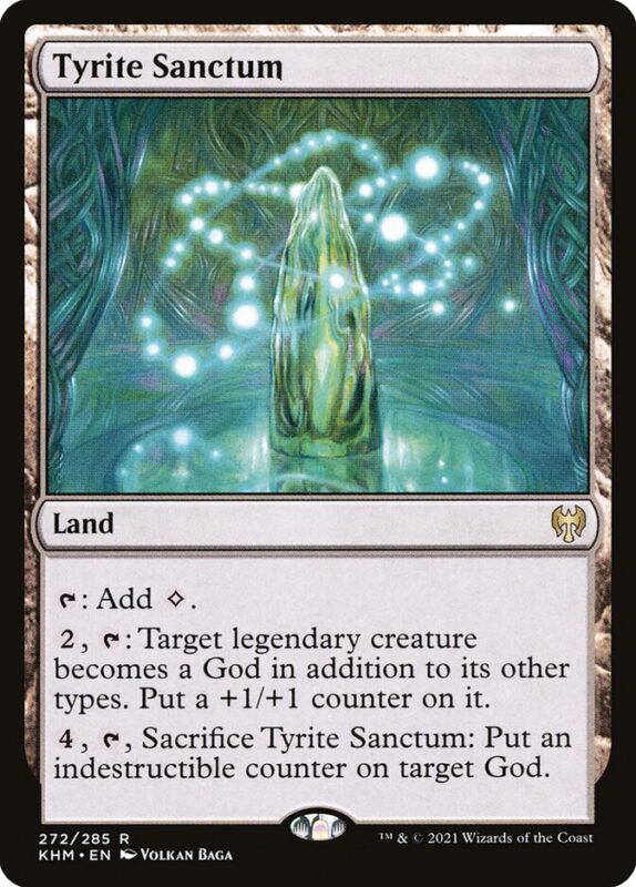 Tyrite Sanctum — khm 272 — Magic The Gathering TCG