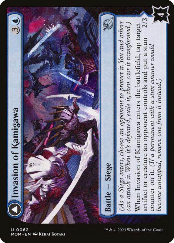 Invasion of Kamigawa // Rooftop Saboteurs — mom 62 — Magic The Gathering TCG